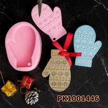 Poyrish 1037 - Silikon Kalıp Mum Kalıbı - Yılbaşı Eldiven