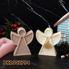 Poyrish 1226 - Silikon Kalıp Mum Kalıbı - Melek