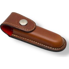Çarşıbaşı41 Deri Çakı Kılıfı Bıçak Kılıfı No:2 Kahverengi (Kapalı Hali 8cm - 10CM Arası Çakılar Içindir)