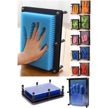 Munico Geliştirici Heykel Klon Modeli Iğneli 3D Çerçeve Pinart Oyuncak Boy Eğitici Hay  ile Pratik Kullanım