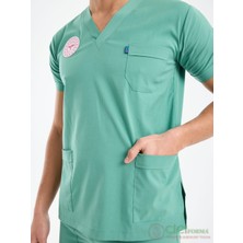 Erkek Yeşil Renk Hastane Forması