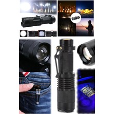 Munico Metal Su Geçirmez El Feneri Profesyonel Polis Asker Kamp Çoklu Spor Kullanımına Uygun