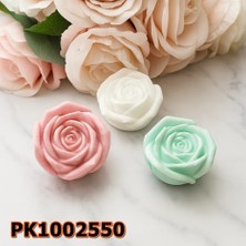 Poyrish 1163 - Silikon Kalıp Mum Kalıbı - Gül Kalıp