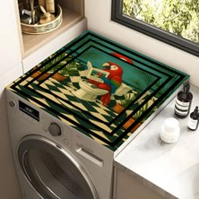 Harikabirev|çamaşır Makinesi Üstü Örtüsü Kurutma Makinesi Örtüsü (Papağn) |cmrrts|cmrrts