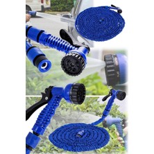 Munico Tabanca Başlıklı 7 Fonksiyonlu Araba Ağaç Bahçe Sulama Yıkama Hortumu Ayarlanabilir 30 Metre Hortum