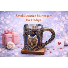 Kurt Temalı 3D Tasarım Kupa Bardak – Hediyelik & Macera Severlere