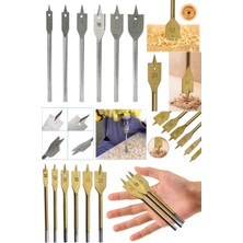 Munico Ahşap Set 6 Boy Çelik Plastik Delme Kesme 6 Profesyonel Sondaj Duvar Farklı Del  ile Pratik Kullanım