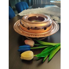 UltraMint Balkon Sefası Isıtıcı Çaydanlık Altı, Kamp Malzemesi, Jel Hediyesiyle