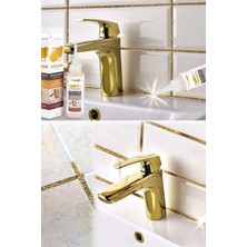 Munico Altın Fayans Tamir Dolgusu Kaliteli Ömürlük Hazır Derz Fayans Dolgusu Gold Simli 160 gr Kalite Banyo