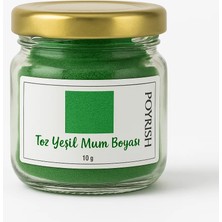 Poyrish Toz Mum Boyası Yeşil 10 Gr