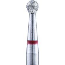 Kristall Elmas Manikür Pedikür Törpü Ucu Kırmızı Top Model 025