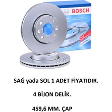 Ön Fren Disk Clio 3 Megane 2 Micra 3-4 K12 K14 Note 1-2 Logan 1 Sandero 1 0986479B73 Bosch