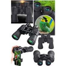 Munico Profesyonel 20 x 50 Doğa Izlenim Avcılık Çoklu Spor Dürbünü Zoomlu Cam Lens 3 Kilometre Uzağı Gören