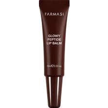 Farmasi Glowy Peptide Lip Balm | Kalıcı Yüksek Pigmentli Peptit Içerikli | Glazed Mocha 10 ml