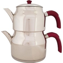 UltraMint Büyük Boy Bakalit Kulp Çaydanlık, Dayanıklı ve Şık Tasarım