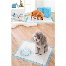 Munico 10 Adet Yumuşak Emici Kedi Köpek Idrar Paspasları Tek Kullanımlık Pet Bebek Bezi 90X60 cm Eğitim Bez