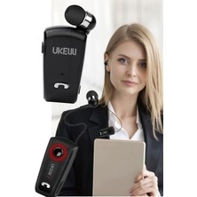 Munico Uzun Çalışma Süresi Teleskopik Uygun Yaka Klipsi Mini Kulak Içi Spor Kablosuz Bluetooth Kulaklık