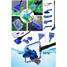 Munico 5 In 1 Akvaryum Bakım Temizlik Seti Yosun Kazıyıcı Sürüngen Balık Bakım Seti Çubuklu Kalite Akvaryum