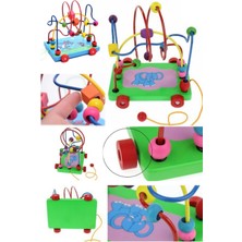 Munico Zihin Büyük Geçirme Geliştirici El Eğitici Sembol Raylı Boy Bebek Geliştirici Beyi  Kaliteli Malzeme