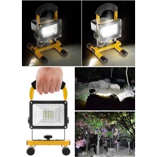 Munico Su Geçirmez Kamp Lambası Açık Projektör Şarj Edilebilir Projeksiyon Lambası Aydınlatma Pozitif LED