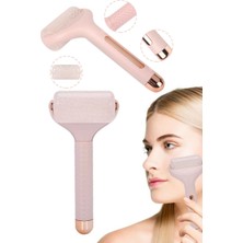 Munico Profesyonel Buz Etkili Ice Derma Roller Yüz Bakım Canlandırıcı Yüz Masaj Aleti Pro