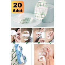 Munico Engelleyici Kulağa Parça Koruyucu Bebek Kaçma Havuz Zarar Su Kulak Film Vermez 20   Için Ideal Seçim