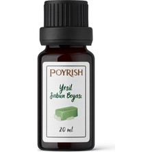 Poyrish Yeşil Sabun Boyası 20 Ml.