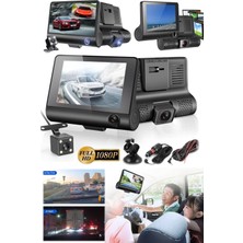 Munico Ön & Arka & Iç Video Kayıt Kontrol Kamera Sürüş Yol Kaza Kaydedici Akıllı Araç Içi Kamera Universal