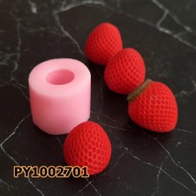 Poyrish PK1002701 - Silikon Kalıp Mum Kalıbı Çilek Bütün