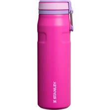 Stanley The Iceflow Bottle Flip Straw 2.0 0.7 L - (24 Oz) Violet Blossom