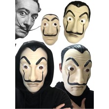 Munico La Casa De Papel Dali Maskesi Orjinal Ithal Komik Drama Maskesi Cosplay Banka Soygun Dizisi Maskesi