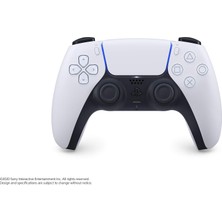 Sony Playstation 5 Dualsense Wireless Controller Oyun Kolu - White V2 (Bilkom - Resmi Distribütör Ga