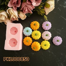 Poyrish PK1000850 - Silikon Kalıp Mum Kalıbı - 2'li Kabak