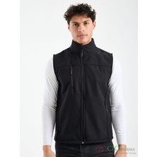 Siyah Renk Işçi Softjel Yelek