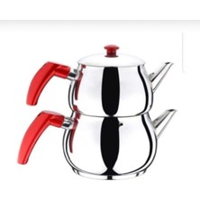 UltraMint Paslanmaz Çelik Çaydanlık, Küçük Boy, Dayanıklı ve Şık Tasarım