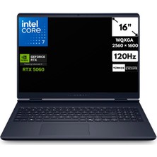 Dell Alienware 16 Aurora Intel Core 7 240H 32 GB Ddr5 1 Tb SSD Windows 11 Pro Nvıdıa® Rtx 5060 16'' 2k Wqxga Gaming Laptop AC16250-C71615U56NCB5