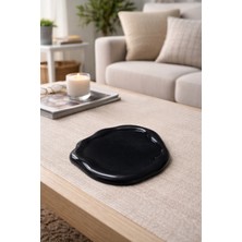 Akanart Dekoratif Bulut Tabak Siyah