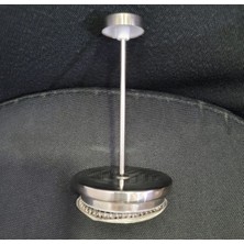 UltraMint Premium 350ML French Press Silver, Yedek Parça Filtre Piston