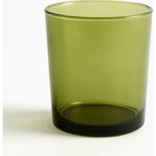 Poyrish Renkli Cam Bardak Liberty - Transparan Yeşil