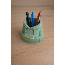 TriVox3D Kişiye Özel Isim Yazılabilen Sweatshirt Şeklinde Masaüstü Kalemlik (Renk Seçimi Vardır)