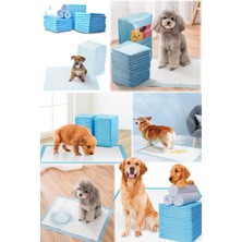 Munico 5'li Süper Emici Su Geçirmez Tüm Cins Köpeklere Uygun Çiş Pedi Yavru Köpek Idrar Bezi 90 x 60 cm Bez