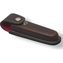 Çarşıbaşı41 Deri Çakı Kılıfı Bıçak Kılıfı No:6 Kahverengi (Kapalı Hali 12CM - 15.5cm Arası Çakılar Içindir)