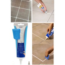 Munico Banyonuzu Yenileyin ! Beyaz Fayans Arası Derz Dolgu Boyama Temizleme Lavabo Küvet Fayans Derzi 380GR