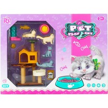 Mega Oyuncak Evcil Hayvan Yavru Kedi Oyun Seti-Mga