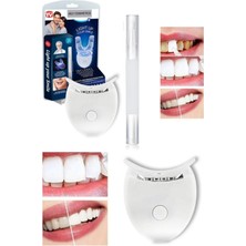 Munico Diş Beyazlatma Seti Mavi Işık Işın Kiti & Beyazlatıcı Diş Kalemi 20 Dakikada Beyazlık Hergün Kullan