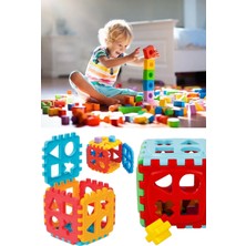 Munico Iq Yükseltici Akıllı Bebekler Için Eğitici Puzzle Oyuncağı 3D Dev Boy Zihin Geliştirici Küp Büyük