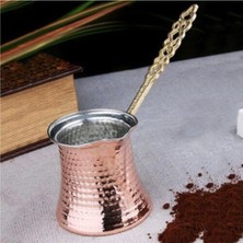 UltraMint Büyük Boy Bakır Cezve No 3, Şık ve Dayanıklı Mutfak Aksesuarı