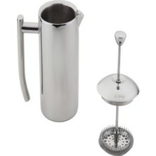 UltraMint Şeffaf Çift Cidarlı Filtreli Çay Potu 0,80L, Şık ve Kullanışlı Tasarım