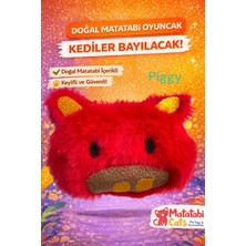 Matatabi Cats Piggy Peluş Kedi Oyuncağı–matatabi Içerikli, Dayanıklı, Kediler Için Eğlenceli Oyuncak