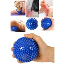 Munico Profesyonel Fitness Cardio Pilates Mini Büyük Boy 8 cm Dikenli Kas Duyu Uyarıcı Masaj Topu Spor Set